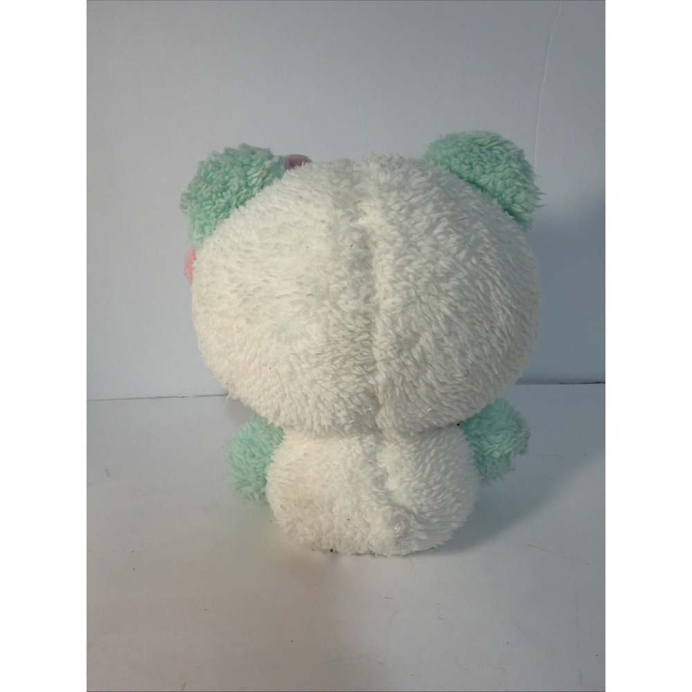 Hello Kitty Mint Panda Plush 4" By 6" Cute As Can Be With That Adorable Face - Picture 3 of 8